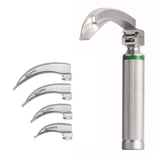 LARYNGOSCOPE FIBRE OPTIQUE ‘ASP’ 4 LAMES Medicalex